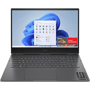 Laptop Gaming HP Omen 16-n0007nq, AMD Ryzen 7 6800H pana la 4.7GHz, 16.1" Full HD, 16GB, SSD 512GB, NVIDIA GeForce RTX 3060 6GB, Windows 11 Home, negru