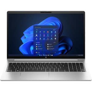 Laptop HP ProBook 450 G10, Intel Core i5-1334U pana la 4.6GHz, 15.6" Full HD, 8GB, SSD 512GB, Intel Iris Xe Graphics, Windows 11 Pro, argintiu