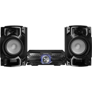 Minisistem audio PANASONIC SC-AKX520E-K, 650W, Bluetooth, USB, CD, Radio FM, Full Karaoke, negru
