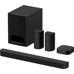 Soundbar SONY BRAVIA Theatre System 6, 5.1, 1000W, Bluetooth, Dolby Atmos, negru