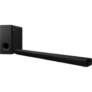 Soundbar YAMAHA True X BAR 50A, 280W, Wi-Fi, Bluetooth, Subwoofer wireless, Dolby Atmos, negru