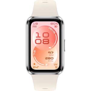 Bratara fitness HUAWEI Band 11, Android /iOS, White Fluoroelastomer Strap