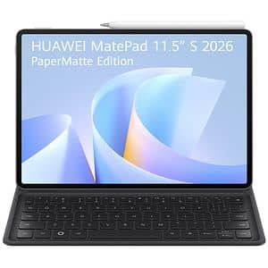 Tableta HUAWEI MatePad 11.5 S PaperMatte Edition 2026, 256GB, 12GB, Wi-Fi, Space Gray, Smart Magnetic Keyboard, Huawei M-Pencil