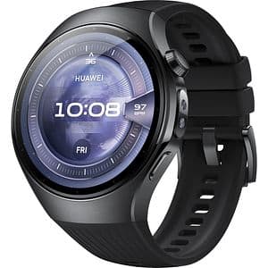 Smartwatch HUAWEI Watch 5, 46mm, LTE, Wi-Fi, Android/iOS, Black