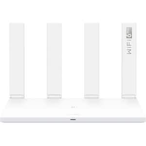 Router Wireless Gigabit HUAWEI WiFi AX3, Wi-Fi 6, Dual-band 574 + 2402 Mbps, alb