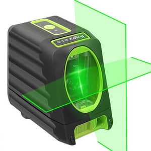 Nivela cu laser HUEPAR BOX-1G, raza 30m, negru-verde