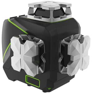 Nivela cu laser HUEPAR S03CG, raza 20m, negru-verde