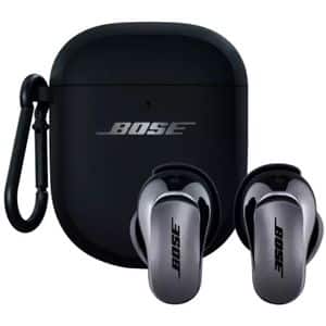 Husa silicon pentru BOSE QuietComfort Ultra Earbuds, Black