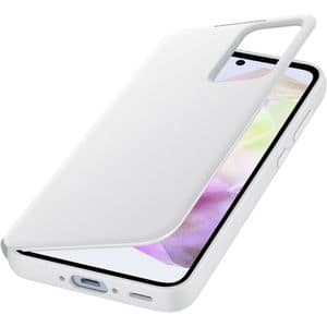 Husa SAMSUNG Smart View Wallet Case pentru Galaxy A35, EF-ZA356CWEGWW, White