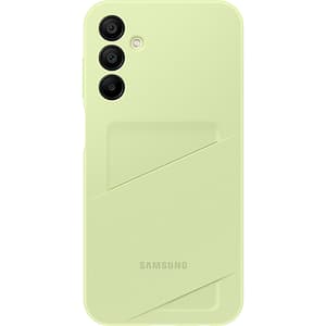 Husa telefon SAMSUNG Card Slot Case pentru Galaxy A15, EF-OA156TMEGWW, Lime