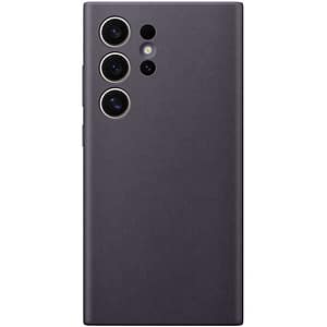 Husa telefon SAMSUNG Vegan Leather Case pentru Galaxy S24 Ultra, GP-FPS928HCAVW, Dark Violet
