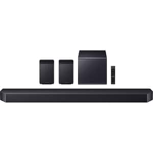 Soundbar SAMSUNG HW-Q990F Q Series, 11.1.4, Bluetooth, Subwoofer & Kit Wireless, negru