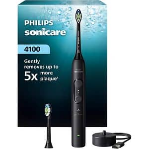 Periuta de dinti electrica PHILIPS Sonicare HX4042/52, 31000 miscari/min, 4 programe, 2 capate, negru