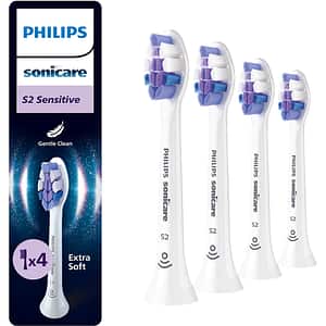 Rezerve periuta de dinti electrica PHILIPS Sonicare Sensitive HX6054/87, 4 buc