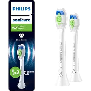 Rezerve periuta de dinti electrica PHILIPS Sonicare Optimal White HX6062/87, 2 buc