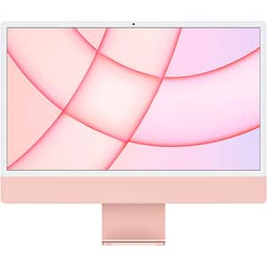 Sistem PC All in One APPLE iMac (2021) mjva3ro/a, 24" Retina 4.5K, Apple M1, 8GB, SSD 256GB, 7-core GPU, macOS Big Sur, Pink, Tastatura layout RO