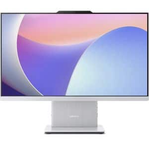 Sistem PC All in One LENOVO IdeaCentre AIO 24IRH9, Intel Core i7-13620H pana la 4.9GHz, 23.8" Full HD, 16GB, SSD 1TB, Intel UHD Graphics, Free DOS, Cloud Grey