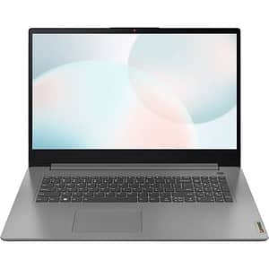 Laptop LENOVO IdeaPad 3 17ABA7, AMD Ryzen 7 5825U pana la 4.5GHz, 17.3" HD+, 16GB, SSD 512GB, AMD Radeon Graphics, Free DOS, Arctic Grey