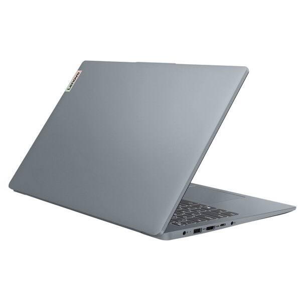 Laptop LENOVO IdeaPad Slim 3 15ABR8, AMD Ryzen 5 7530U pana la 4.5GHz, 15.6" Full HD, 16GB, 512GB, AMD Radeon Graphics, FreeDOS, Arctic Grey