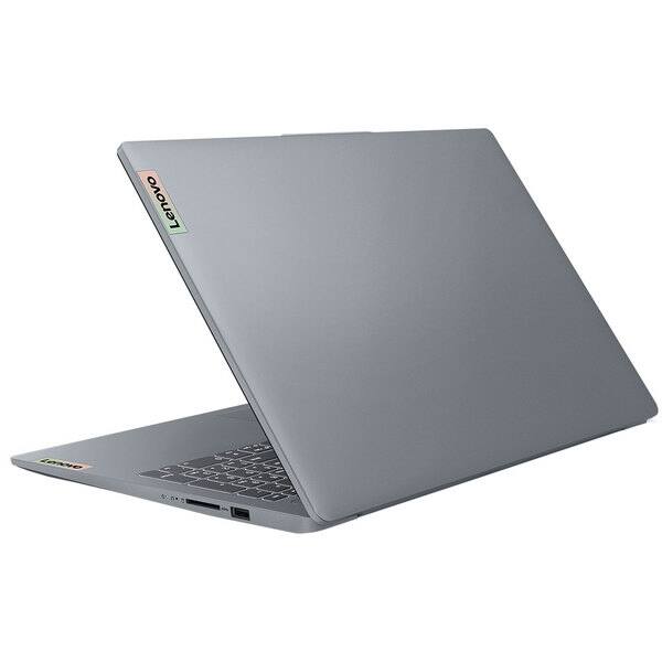 Laptop LENOVO IdeaPad Slim 3 15ABR8, AMD Ryzen 5 7530U pana la 4.5GHz, 15.6" Full HD, 16GB, 512GB, AMD Radeon Graphics, FreeDOS, Arctic Grey