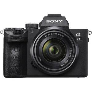 Aparat foto mirrorless SONY A7 III, 24 MP, 4K, Wi-Fi, Bluetooth, NFC, negru + Obiectiv 28-70 mm