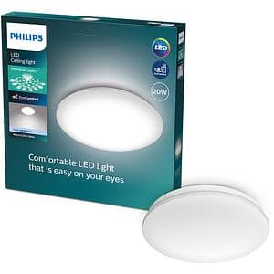 Plafoniera PHILIPS Moire, 20W, 4000K, 2300lm, IP20, alb