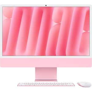 Sistem PC All in One APPLE iMac (2024) mwug3ro/a, Apple M4, 24" Retina 4.5K, 16GB, SSD 256GB, 8-core GPU, macOS Sequoia, Pink, Tastatura layout RO