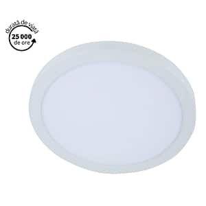 Plafoniera LED, 1 x 17,5 W, alb, metal si plastic  GoodHome
