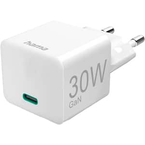 Incarcator retea HAMA 201998, 1xUSB-C, Power Delivery (PD), 30W, alb