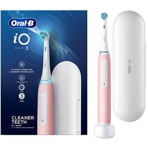 Periuta de dinti electrica ORAL-B iO3, 3 programe, 1 capat, roz