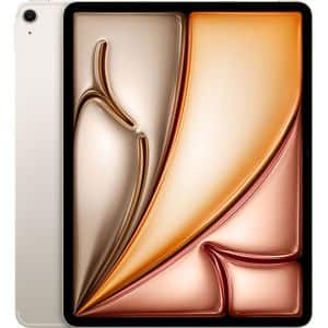 Tableta APPLE iPad Air 13" (M2), 128GB, 8GB RAM, Cellular, Starlight