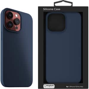Husa telefon Silicone Case NEXT ONE pentru Apple iPhone 15 Pro Max, Blue