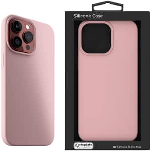 Husa telefon Silicone Case NEXT ONE pentru Apple iPhone 15 Pro Max, Pink