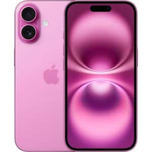Telefon APPLE iPhone 16 5G, 128GB, Pink