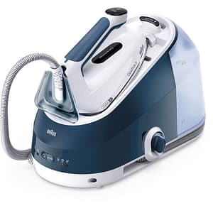 Statie de calcat BRAUN CareStyle 5 IS5245BL, 2400W, 480g/min, 2l, talpa Eloxal Plus, albastru-alb