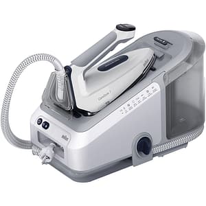 Statie de calcat BRAUN CareStyle 7 IS7262GY, 2700W, 510g/min, 2l, talpa Eloxal Plus, gri-alb