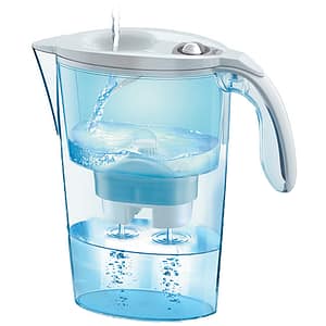 Cana filtranta LAICA Mechanical J31CC02, 2.3l, alb-transparent