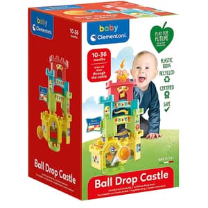 Jucarie interactiva CLEMENTONI Turn de stivuit cu bile CL17226, 10 luni+, multicolor