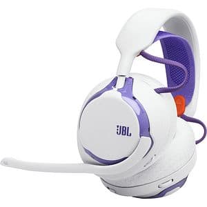 Casti Gaming Wireless JBL Quantum 650, multiplatforma, alb