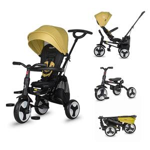 Tricicleta COCCOLLE Spectra Plus 321013540, 10 luni+, 25kg, galben-negru