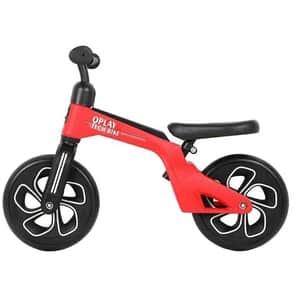 Bicicleta copii fara pedale QPLAY Tech Balance 321QPTECH20, roata 10", rosu-negru