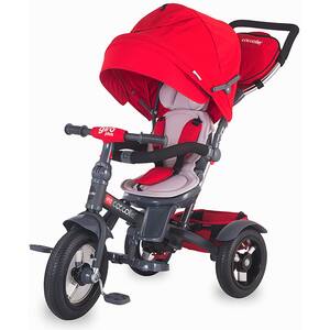 Tricicleta COCCOLLE Giro Plus 337010620, 9 luni+, 25kg, rosu-gri