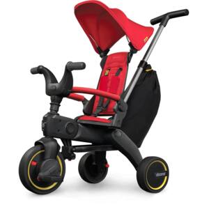 Tricicleta DOONA Liki Trike S3 S3RED99042041, 10 luni+, 20kg, rosu-negru