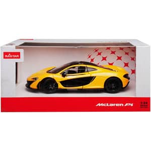 Masinuta metalica RASTAR McLaren P1 037021220, 3 ani+, galben-negru