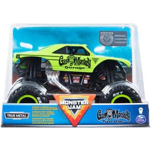 Masinuta MONSTER JAM Gas Monkey Garage 037022807, 3 ani+, verde-negru