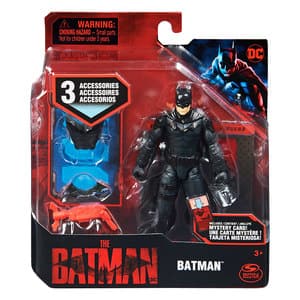 Figurina BATMAN Costum negru 037031151, 3 ani+, negru-rosu