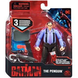 Figurina BATMAN Pinguinul 037031182, 3 ani+, negru-albastru
