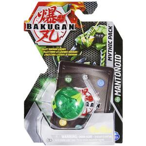 Figurina BAKUGAN Mythic Pack - Mantonoid 20137952, 6 ani+, verde