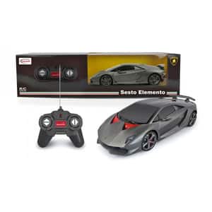 Masinuta cu telecomanda RASTAR Lamborghini Sesto 751306967, 3 ani+, gri antracit-negru