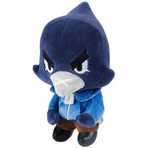 Jucarie de plus BRAWL STARS Crow BRW7061, 7 ani+, albastru-negru
